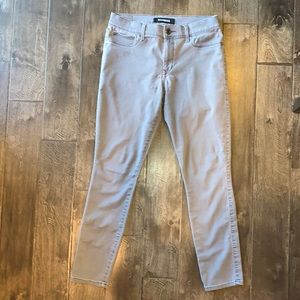 Express Women’s Gray Stretch+ Mid Rise Legging Jeans 10R